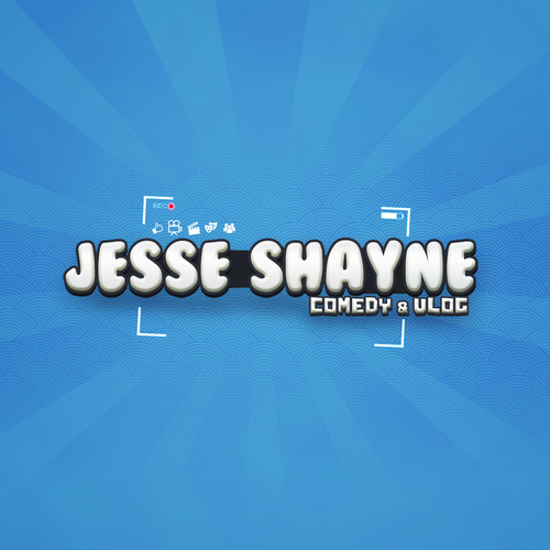 2-dimensional design with the title 'Youtube cover design'