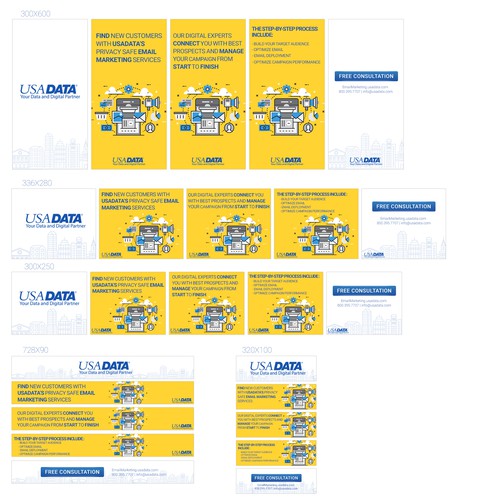 Ad logo with the title 'HTML5 banner '