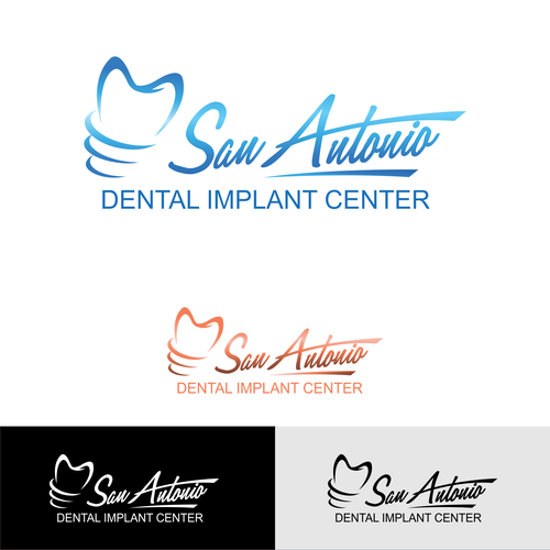 Implant logo with the title 'Dental Implant Business Logo'