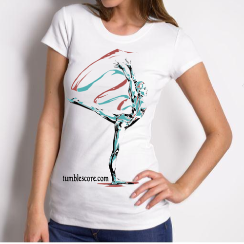 Watercolor t-shirt with the title 'Your help is required for a new t-shirt design'