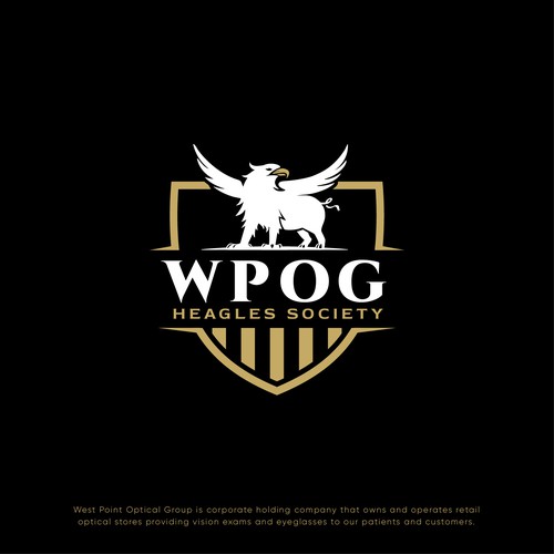 Hog design with the title 'Strong logo for WPOG Heagles Society'