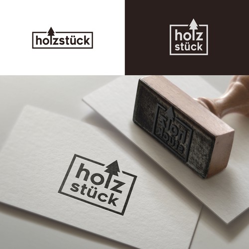 Frame design with the title 'Design for wooden artwork family startup'