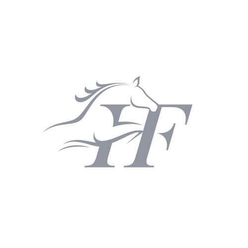 Riding logo with the title 'Logo Design'