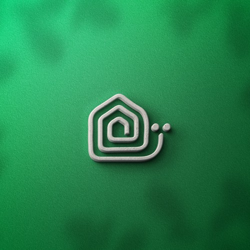 Snail logo with the title 'Escargot Home'