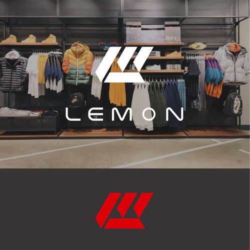 Red and white logo with the title 'LEMON'