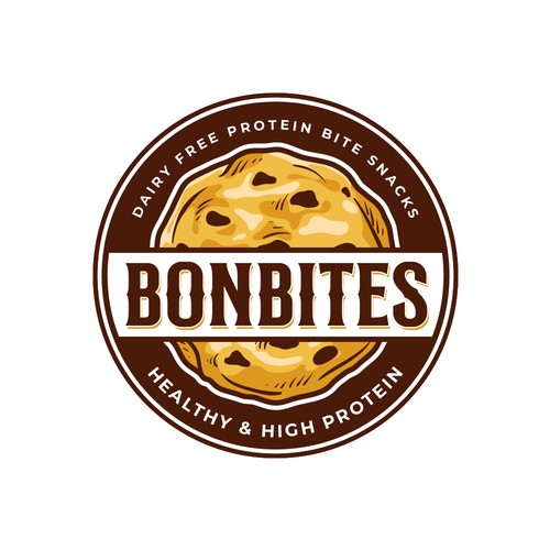 Cookie logo with the title 'Bonbites'