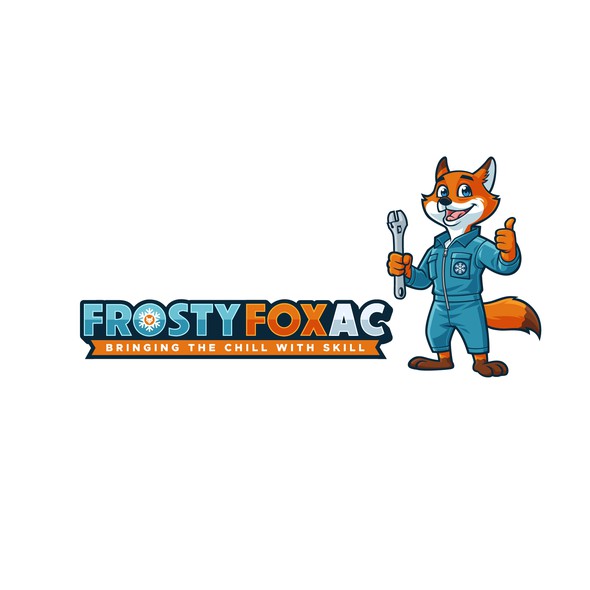 Fox design with the title 'Awesome Fox Mascot Design'