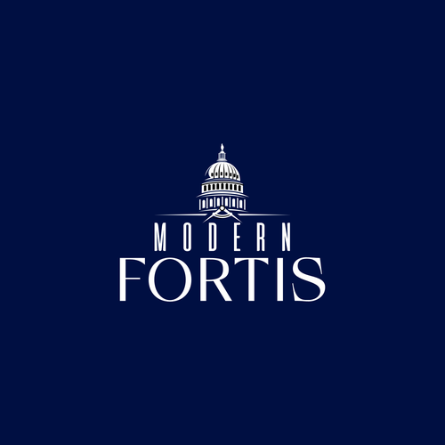 Education design with the title 'Winner of "Modern Fortis" Contest'