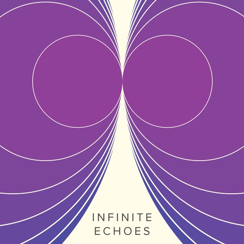 Infinite logo with the title 'Infinite Echoes album art'