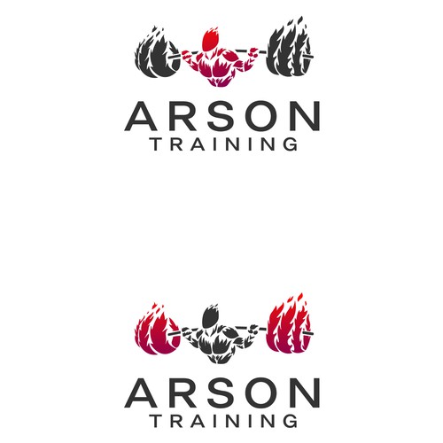 Weights logo with the title 'Logo for PT business'