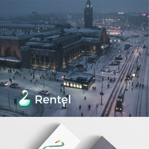 Mortgage logo with the title 'Unique Real Estate Company logo'