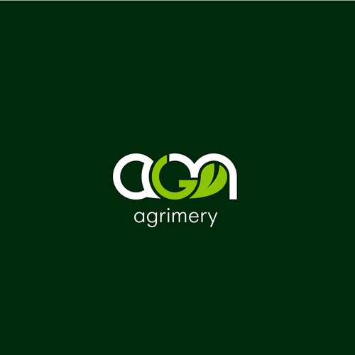 green and white company logo