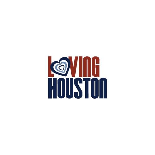 Houston logo with the title 'Travel Website Logo for the City of Houston, TX'