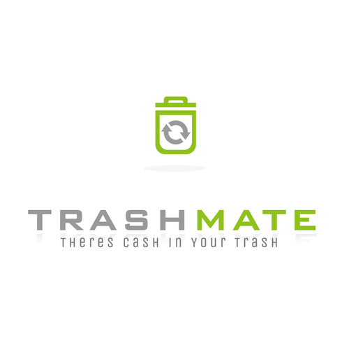Recycling brand with the title 'Clean Icon Design for a New Company'