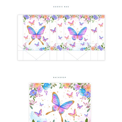 Magical Butterfly Party Set