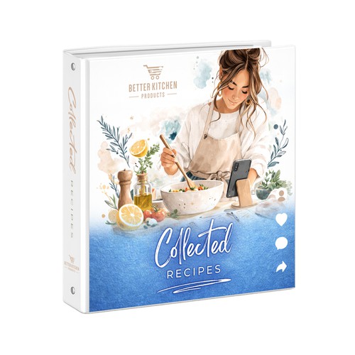 Recipe design with the title 'Recipe Binder'