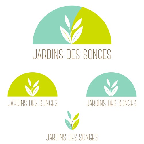 Plant brand with the title 'Clean Logo for Gardening Business'