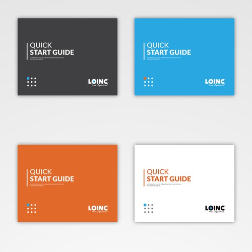 Flow design with the title 'Quick Start Guide'