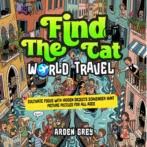 Kids book cover with the title 'Book Cover Design'