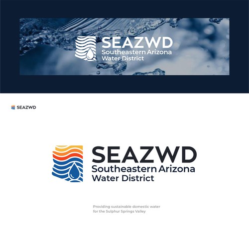 Arizona design with the title 'Southeastern Arizona Water District '