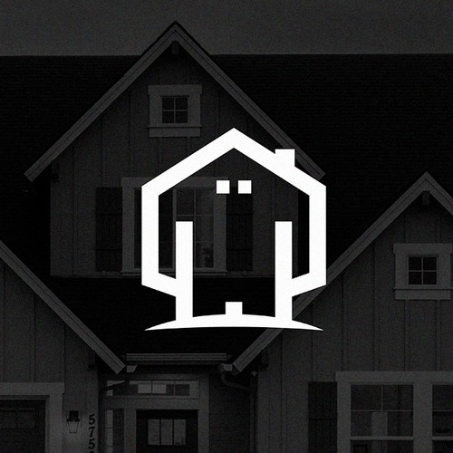 Window logo with the title 'Bigfoot Home Simple and Bold Logo Design'