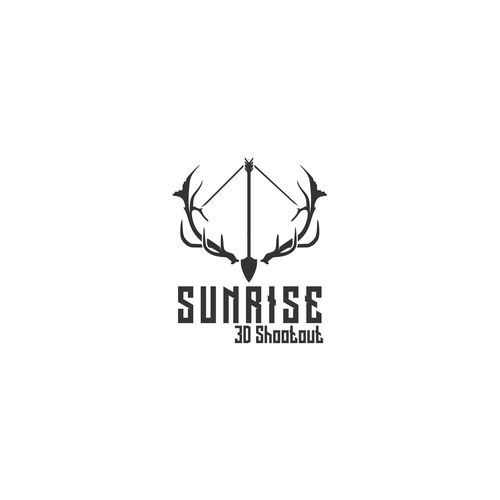 hunting logo design