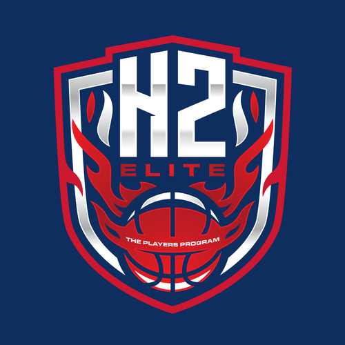 Esport brand with the title 'basketball team logo'