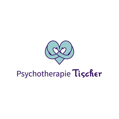Therapist logo with the title 'Psychotherapie Logo'