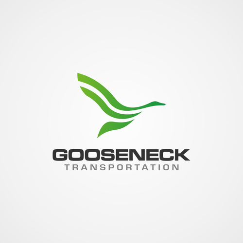 Logo with the title 'Help Gooseneck Transportation with a new logo'