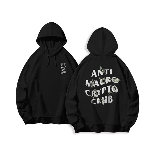 Accounting t-shirt with the title 'Anti macro crypto club'