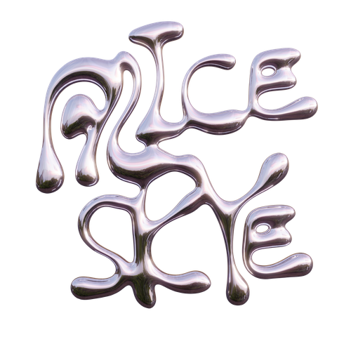 Blender logo with the title 'Futuristic 3d logo'