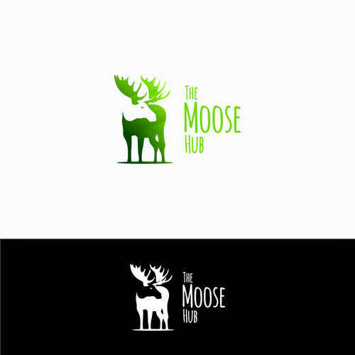Winner logo with the title 'Logo The Moose Hub'