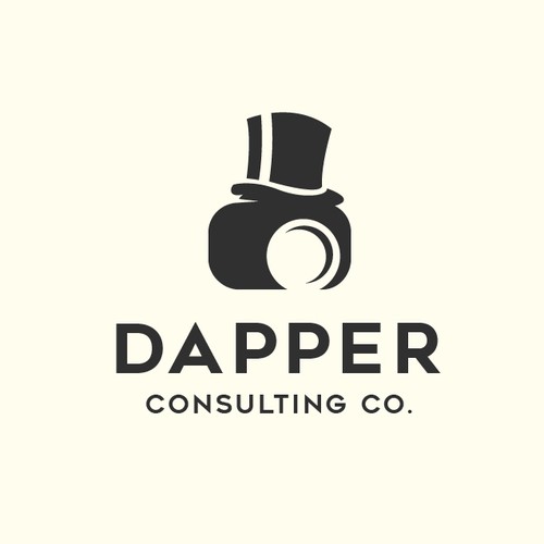 Iconic logo with the title 'Fun logo design for a Consulting Co.'