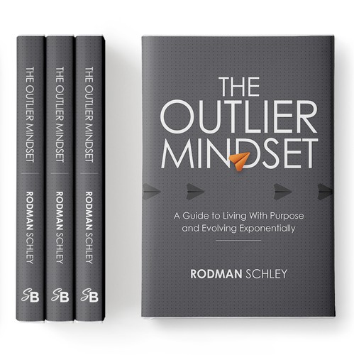 Paperback book cover with the title 'The Outlier Mindset'