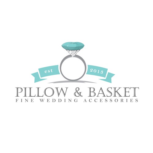 Ring design with the title 'Logo design for Pillow&Basket'