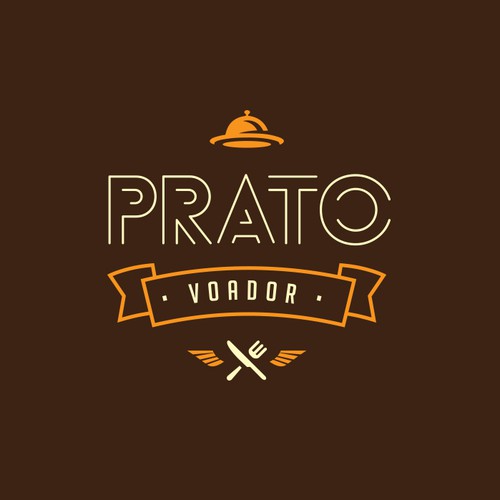 Drink brand with the title 'Prato Voador'
