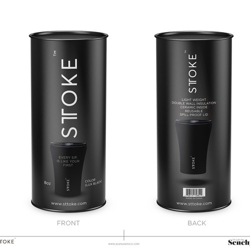 Product packaging with the title 'Product box'