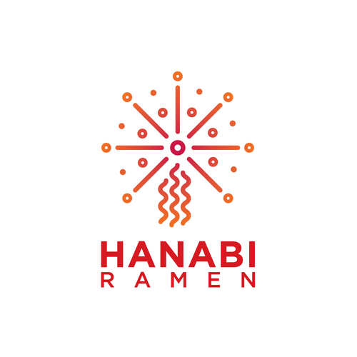 Ramen logo with the title 'Simple logo for a Ramen house'