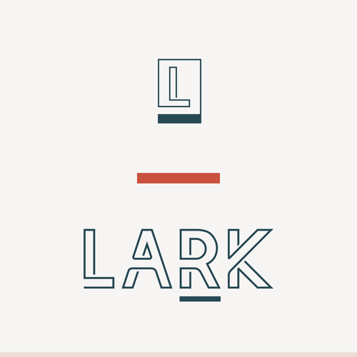 Single line design with the title 'Logo concept for travel company'