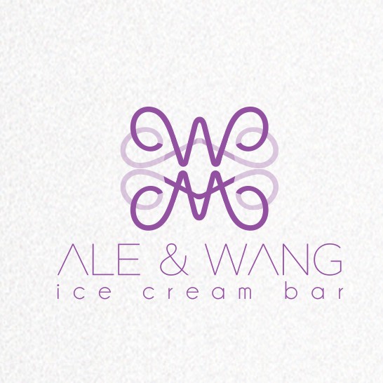Calligraphy brand with the title 'Create the best and winning brand for our Artisanal Asian Ice Cream'