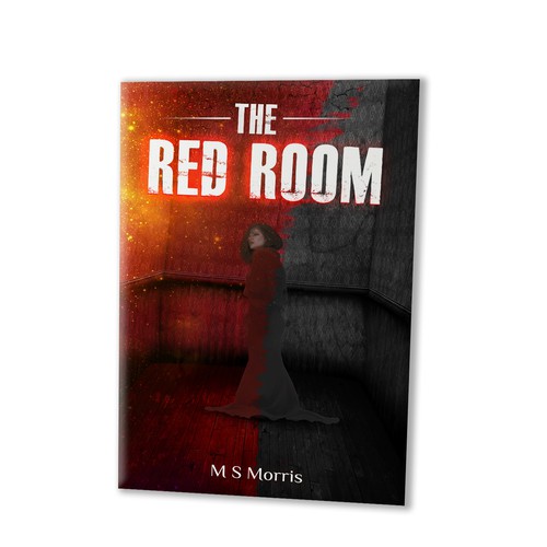 Room design with the title 'THE RED ROOM'