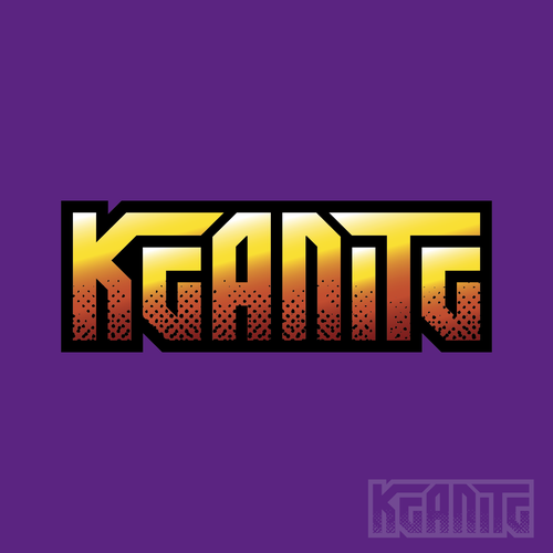 Twitch logo with the title 'keanite logo'
