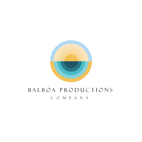 LA logo with the title 'Logo for a California based production company which produces movies, tv drama series etc.(v. 2)'