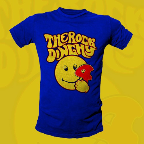 Music t-shirt with the title ' Custom Logo based on the Dazed and Confused Movie Logo'