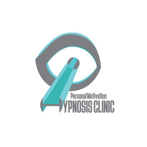 Laser design with the title 'In contest Health Hypnosis Branding for Weight Loss and Stop Smoking Clinic'