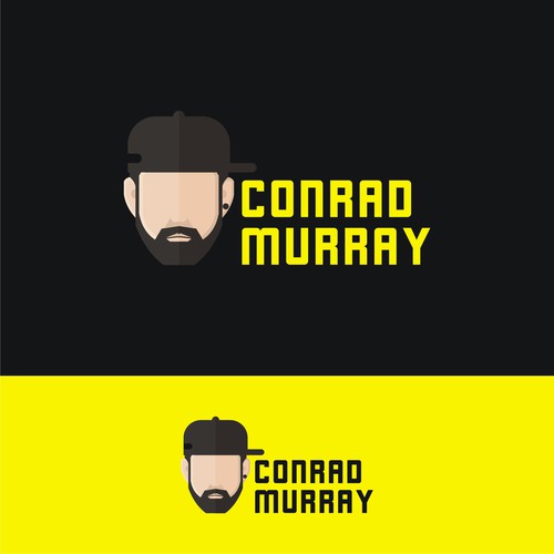Musician logo with the title 'CONRAD MURRAY'
