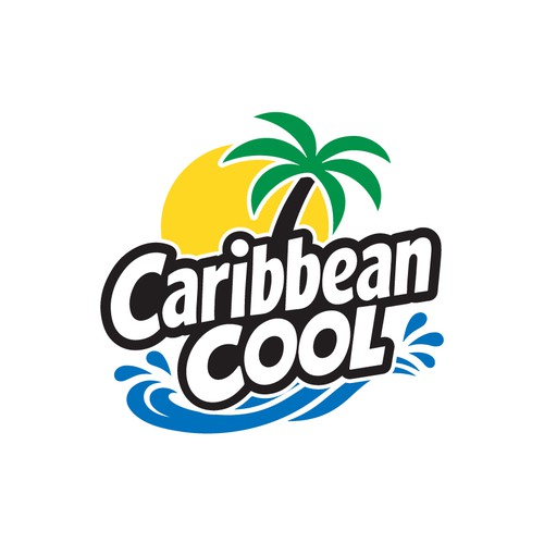 Product logo with the title 'Caribbean Cool'