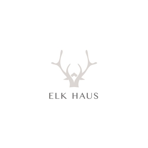 Elk logo with the title 'Elk Haus'