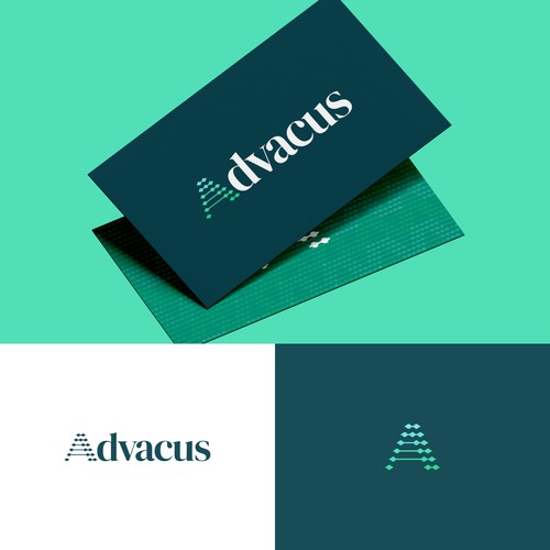 Mathematics design with the title 'Abacus Inspired Logo Concept'