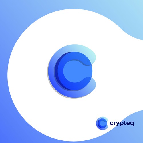 Currency design with the title 'Logo design proposal for a cryptocurrency exchange.'